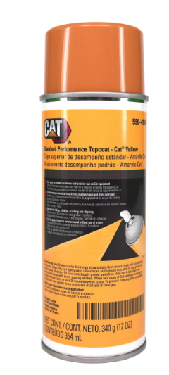 590-0196: Standard Performance Topcoat - Cat Yellow