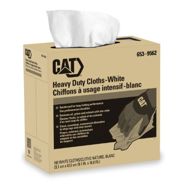 653-9562: Cat Heavy Duty Cloths